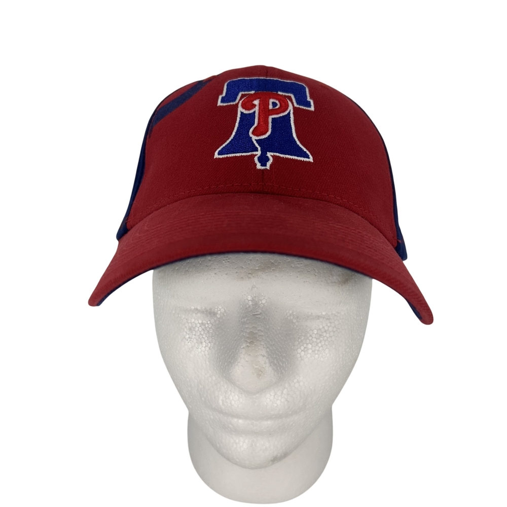 Philadelphia Phillies Hat Cap Fitted One Size Red Blue MLB Baseball Nike Mens